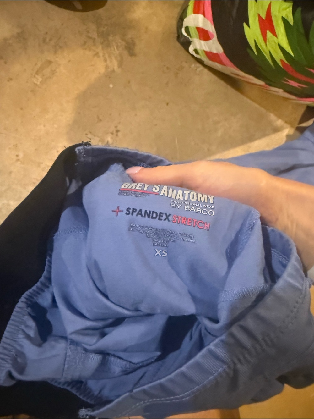 Barco Uniforms Grey's Anatomy Light Blue Scrub Top